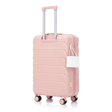 Load image into Gallery viewer, Hard Shell Luggage With Scratch Resistant Surface, 4 Wheels, Combination Lock & Side Hooks