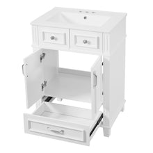 Load image into Gallery viewer, Bathroom Vanity With Sink, Storage Cabinet