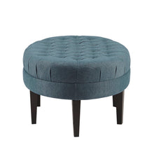 Load image into Gallery viewer, Martin - Surfboard Tufted Ottoman With Button Tufting - Blue