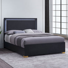 Load image into Gallery viewer, Jeremiah - LED Panel Bed With Touch Controlled Lighting