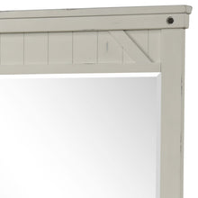 Load image into Gallery viewer, Industrial Farmhouse Mirror - White