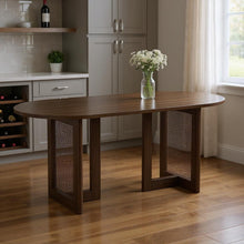 Load image into Gallery viewer, Wood Oval Bar Table (712262) - Walnut