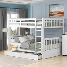 Load image into Gallery viewer, Bunk Bed With Ladders And 2 Storage Drawers