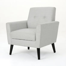 Load image into Gallery viewer, Radiantize - Upholstered Fabric Club Chair With Square-Off Back And Button Tufted