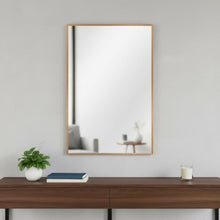 Load image into Gallery viewer, 36" Framed Metal Accent Mirror - Gold