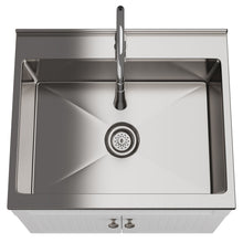 Load image into Gallery viewer, Beckham - Laundry Cabinet & Faucet And Stainless Steel Sink