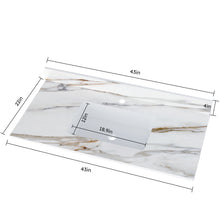 Load image into Gallery viewer, Elegant Vanity Top With Undermount Sink And Backsplash, Sintered Stone