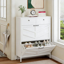 Load image into Gallery viewer, Shoe Cabinet With Flip Drawers