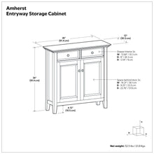 Load image into Gallery viewer, Amherst - Storage Cabinet