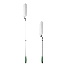 Load image into Gallery viewer, Long Handle Duster With Extension Bar, Home Dust Collector - White