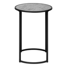 Load image into Gallery viewer, 24" Round End Table - Black And Gray