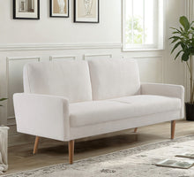 Load image into Gallery viewer, Sofa, European Style With Sleek Design, Modern & Vintage Flair, Upholstered 3 Seater Couch
