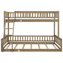 Load image into Gallery viewer, Bunk Bed With Ladder And Guardrails