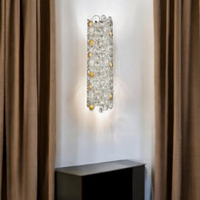 Load image into Gallery viewer, Vitozzi 3-Light Antique Leaf Sconce - Silver