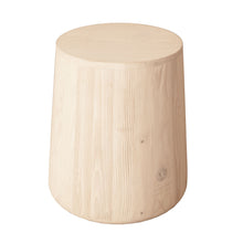 Load image into Gallery viewer, 18" Solid Wood Round End Table - Natural