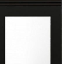 Load image into Gallery viewer, 71" Wood Mirro Two Door Combo Dresser - Black