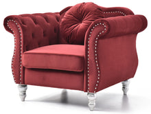 Load image into Gallery viewer, Chic Transitional Flared Arm Chair