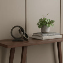 Load image into Gallery viewer, Two Ring Hammered Sculpture - Gray