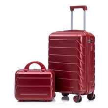 Load image into Gallery viewer, Spinner Luggage Set With Combination Lock
