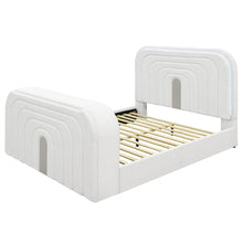 Load image into Gallery viewer, Shelyn - Bed With LED, TV Cabinet, Fireplace & Bluetooth