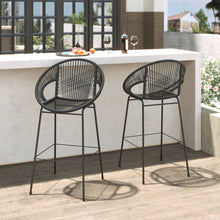 Load image into Gallery viewer, Ferrara - Outdoor Patio Barstool (Set of 2)