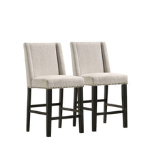 Load image into Gallery viewer, Iron Bar Chairs (Set of 2) - Fawn And Espresso