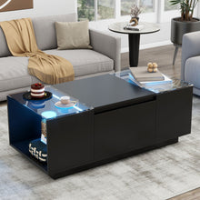Load image into Gallery viewer, LED Coffee Table, Modern Center Table