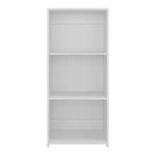 Load image into Gallery viewer, Three Tier Bookcase (737973) - White