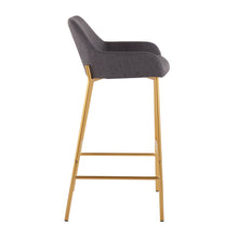 Load image into Gallery viewer, Daniella - Contemporary / Glam Fixed Height Bar Stool (Set of 2)