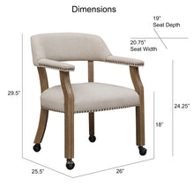 Load image into Gallery viewer, Monroe - Dining And Game Chair - Beige