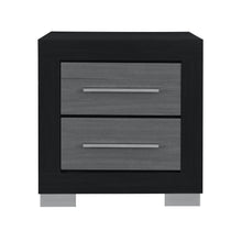 Load image into Gallery viewer, Elsa - 2 Toned Nightstand With Bar Handle And Spacious Drawers