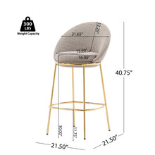 Load image into Gallery viewer, Celano - Upholstered Barstool (Set of 2)