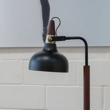 Load image into Gallery viewer, Glowlite - Table Lamp With Cone Shade - Black