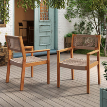 Load image into Gallery viewer, Outdoor Dining Patio Chairs (Set of 2)