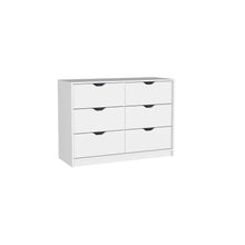 Load image into Gallery viewer, 42" Six Drawer Double Dresser - White