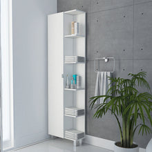 Load image into Gallery viewer, Wood Freestanding Single Door Bathroom Vanity (477677) - White