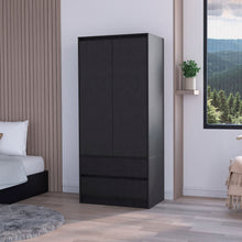 Load image into Gallery viewer, Accent Cabinet Soft Close With Multiple Shelves And Three Drawers - Black