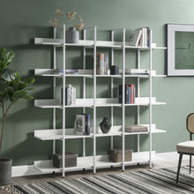 Load image into Gallery viewer, Vintage Industrial 5 Tier Bookcase