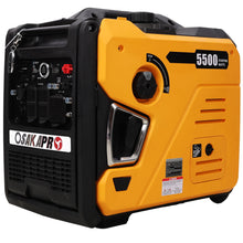 Load image into Gallery viewer, Super Quiet Inverter Generator 5.5Kw Portable Electric & Remote Start Aluminum, 224Cc 4 Stroke