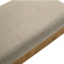 Load image into Gallery viewer, Dining Bench With Cushion - Brown