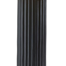 Load image into Gallery viewer, Ceramic Cylinder Table Lamp With Beige Drum Shade - Black