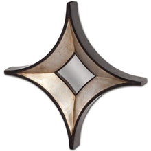 Load image into Gallery viewer, 17" Diamond Framed Accent Mirror - Dark Brown