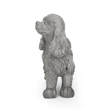 Load image into Gallery viewer, Cocker Spaniel Dog Statue - Gray