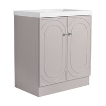 Load image into Gallery viewer, Contemporary Freestanding Bathroom Vanity With Resin Sink & Soft-Close Cabinet Doors