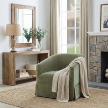 Load image into Gallery viewer, Elm - Skirted Swivel Chair
