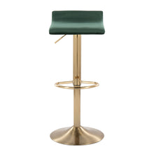 Load image into Gallery viewer, Ale - Contemporary Adjustable Height Barstool With Swivel With Oval Footrest (Set of 2)