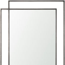 Load image into Gallery viewer, 43" Metal Double Frame Accent Mirror - Gray