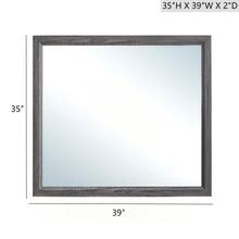 Load image into Gallery viewer, Glasgow - Mirror With Minimalist Design And Low Distortion Glass