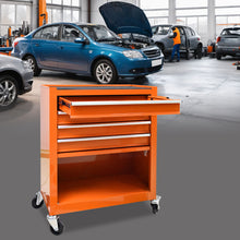 Load image into Gallery viewer, 4 Drawers Multifunctional Tool Cart With Wheels