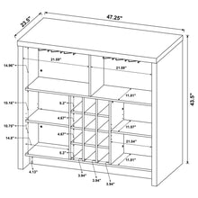 Load image into Gallery viewer, Irving - Freestanding Home Bar With Wine Storage
